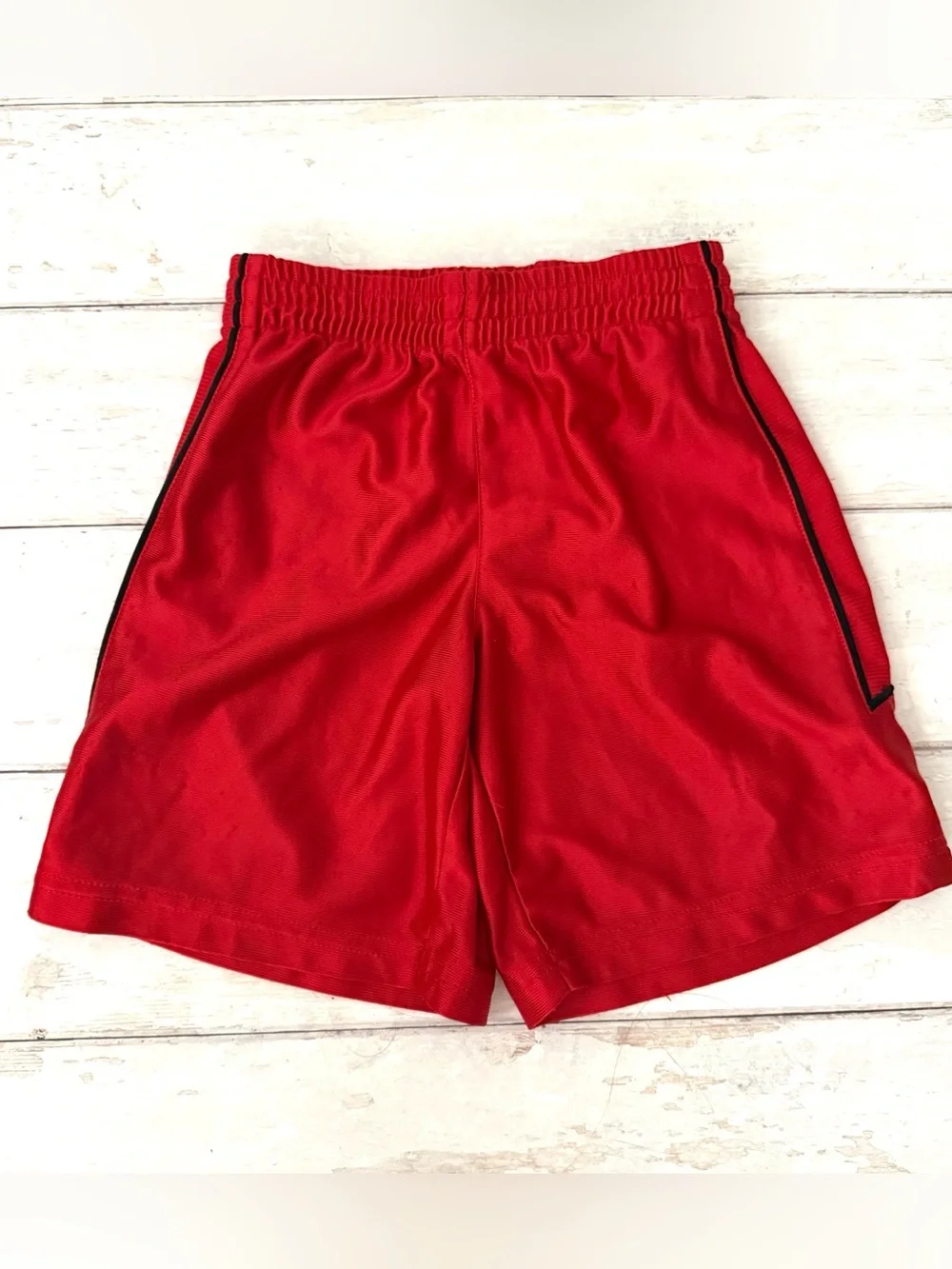 Prospirit XS 4/5 Boys Red Athletic Basketball Shorts Casual Wear Kids 4T 5T